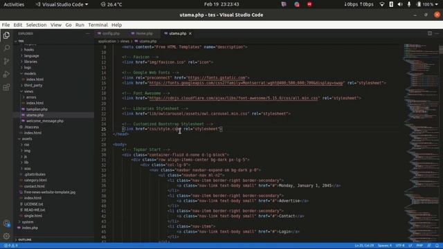 Codeigniter pemula 2. Membuat tampilan dengan template dari internet. konsep MVC Codeigniter смотреть онлайн