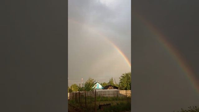 Вижу впервые 2 радуги. смотреть онлайн