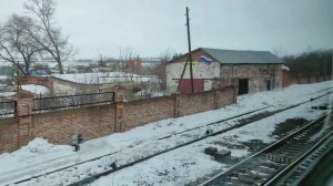 От Оренбурга до Бузулука из окна поезда