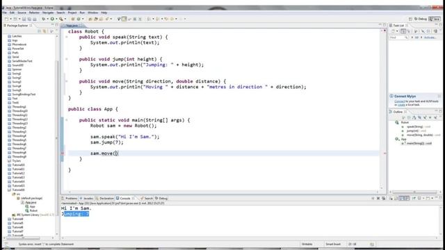 Learn Java Tutorial for Beginners, Part 16: Method Parameters смотреть онлайн