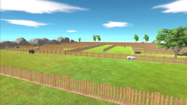 Animal Vs. Prehistoric Mammals Speed Race. Fenced Grassland Field! | Animal Revolt Battle Simulator