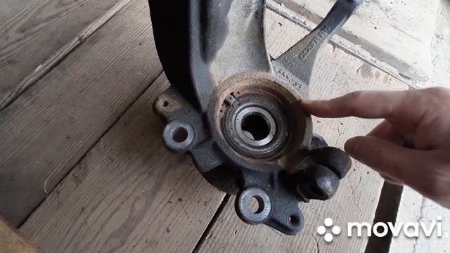 Замена ступичного подшипника Ford Kuga 2013 г.в. смотреть онлайн