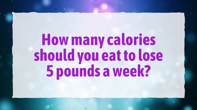Is burning 500 calories a day enough to lose weight? смотреть онлайн