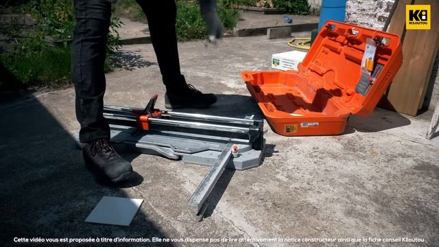 Comment utiliser le Coupe-carrelage manuel longueur max. 598 mm ? | Kiloutou смотреть онлайн