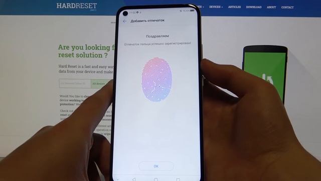 Как настроить экран блокировки на ZTE Blade V2020 / Установка пароля и отпечатка на ZTE Blade V2020 смотреть онлайн