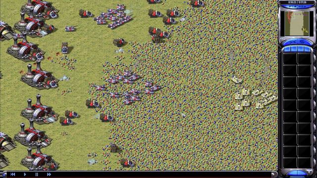 1V2 Good Teamwork Until I Killed Them All... Red Alert 2 Multiplayer Online смотреть онлайн