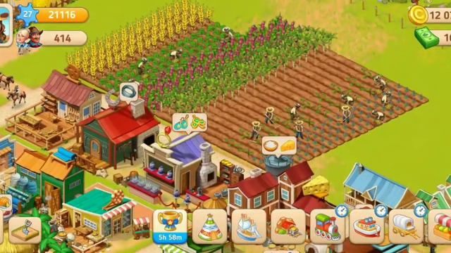 HOMESTEADS Gameplay LEVEL UP 28 | Farm & City Building Game