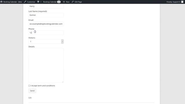 Booking Calendar - View and Manage user bookings смотреть онлайн