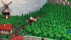 LEGO Tram Ride gets out of control... - Lego City Update