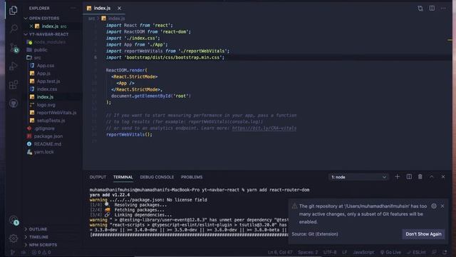 Tutorial membuat Navbar dengan Bootstrap 4 dan React JS смотреть онлайн