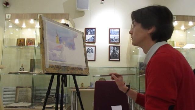 Рождественский Мастер-класс с художником Федором Усачевым Библиотека иностранной литературы смотреть онлайн