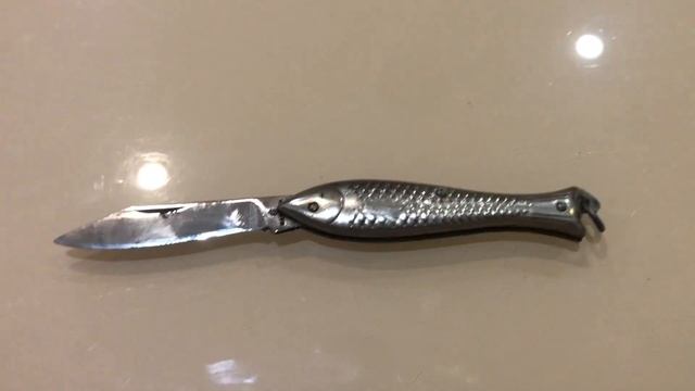 Самый известный складной нож из Чехословакии «Rybička» (Sandrik, 1947-1955) Knife fish Czech смотреть онлайн