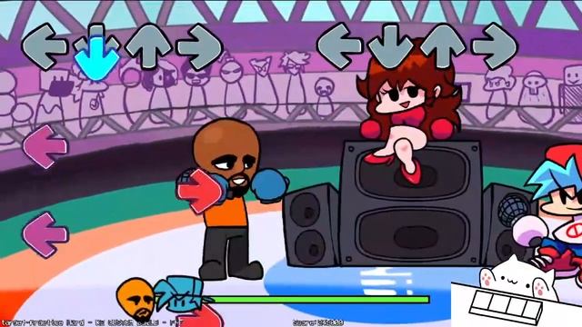 Friday Night Funkin' | Bongo Cat plays Wii Funkin' Matt Mod Hard Mode! смотреть онлайн