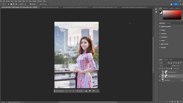 What is the AI in Photoshop | automatic change background by AI tool Hindi tutorial смотреть онлайн