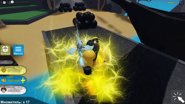 МОЙ РЕКОРД СИЛЫ! Лучшая ОБНОВА, скины МЕГА НУБ СИМУЛЯТОР Роблокс! КОД Mega Noob Simulator смотреть онлайн