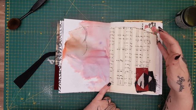 #pinkoddbird Inspired. Gothic Glam, Spooky, Macabre Journal Xx SOLD