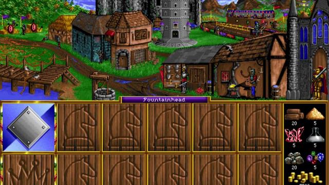 Knight's Castle extended - HoMM1 music смотреть онлайн