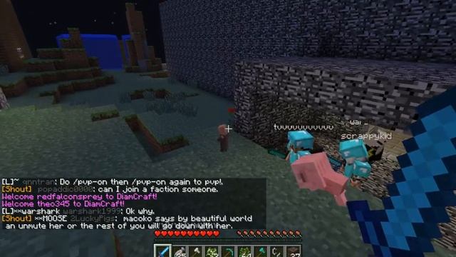 megaslow1 pvp Logging on DiamCraft смотреть онлайн