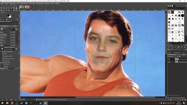 Как заменить лицо в GIMP? Плагин GMIC для GIMP. SWAP FACE GIMP смотреть онлайн