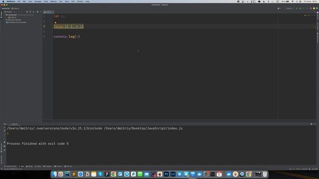 Логические операторы в JavaScript смотреть онлайн