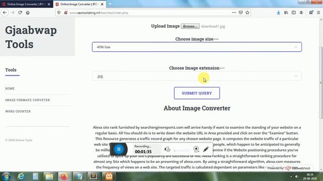 How To Create a Online Image Converter Website Using PHP смотреть онлайн