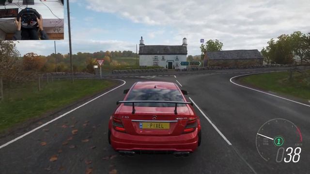 Mercedes-Benz C 63 AMG Coupe Forza Horizon 4 Logitech G29