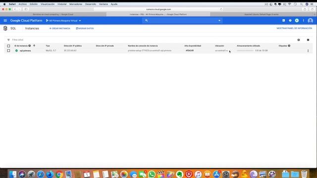 ¿Cómo lanzar y configurar nuestro servidor SQL en CGP - Google Cloud Platform? смотреть онлайн