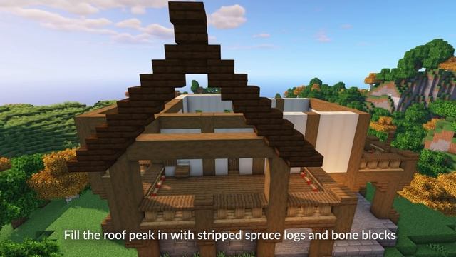 Minecraft: How to Build a Large Medieval House смотреть онлайн