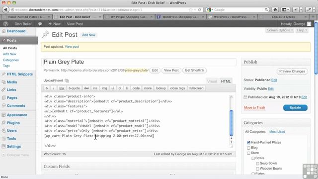 WordPress for E-Commerce - 38/132 - WSPSC Shipping And Taxes Part 2 смотреть онлайн
