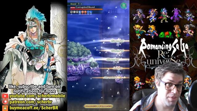 Battle with Corrupted Beast, Romancing Stage: 2 Strategies - Romancing SaGa re;UniverSe смотреть онлайн