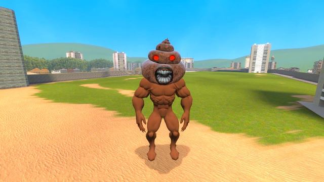 MUSCLE POOP HEAD VS ALL MUSCLE MONSTERS! Garry's Mod Sandbox! смотреть онлайн