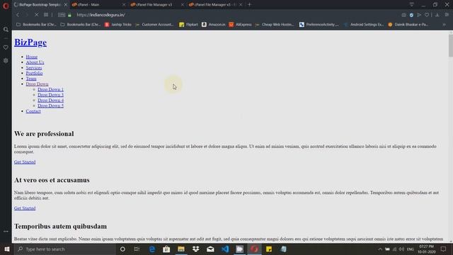 How to Upload Website using cpanel | जानिए वेबसाईट cpanel से केसे अपलोड करे । смотреть онлайн