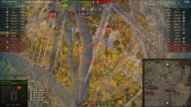 Obj 268 - 3600 Damage - Redshire смотреть онлайн