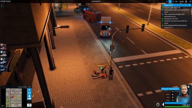 Emergency 20 #1 - Car Race and Arsonist - English Playthrough - смотреть онлайн