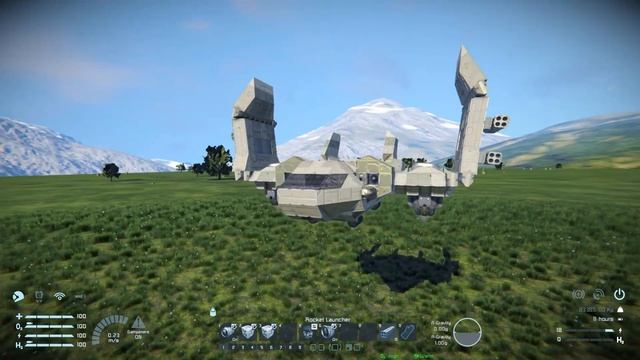 The Manta Bomber - Space Engineers смотреть онлайн