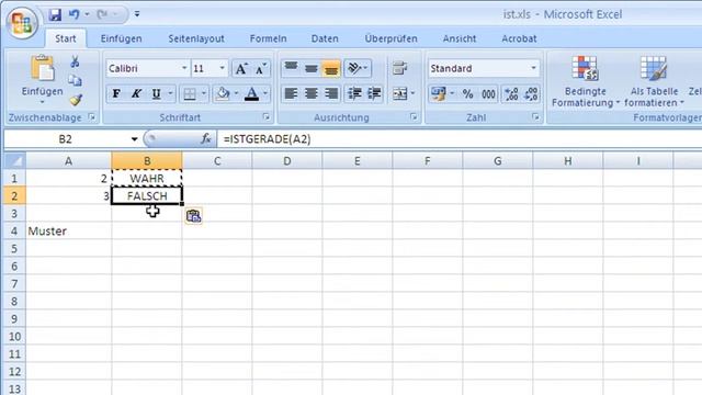 Excel 2007 Funktionen: Ist-Funktionsgruppe смотреть онлайн