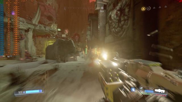 DOOM2016, вспоминаю как играть. пробую на видеокарте MSI GTX 1050 Ti (MS-V809)