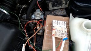 Установка сдвоенного вентилятора  от Halla на приору с Panasonic