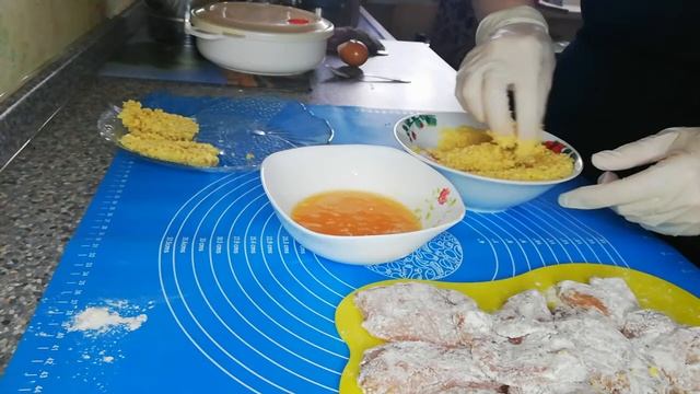 Домашние наггетсы.