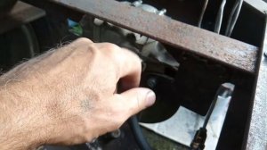 Тормоз на минитрактор .