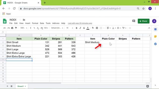 Google Sheets INDEX | Use INDEX Google Sheets to Extract Data | Google Sheets Function смотреть онлайн