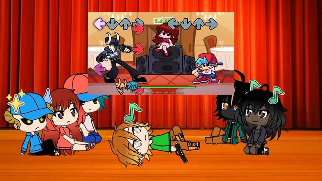 Реакция FNF На Таби/GACHA life смотреть онлайн
