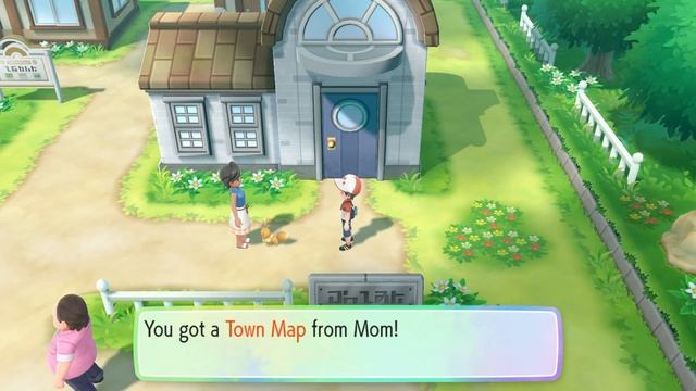 [Pokemon Let's Go Eevee] Прохождение, часть 1 - Новый друг