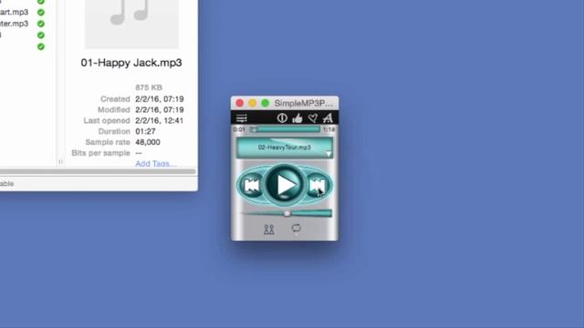 Simple MP3 Player - Простой МП3 плеер смотреть онлайн