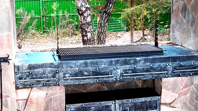 Мангал в стиле ХАЙ ТЕК смотреть онлайн
