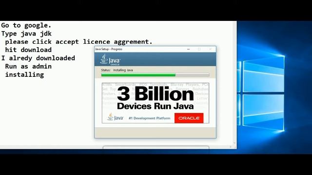 How to install Java JDK on Windows 10 ( with JAVA_HOME ) смотреть онлайн