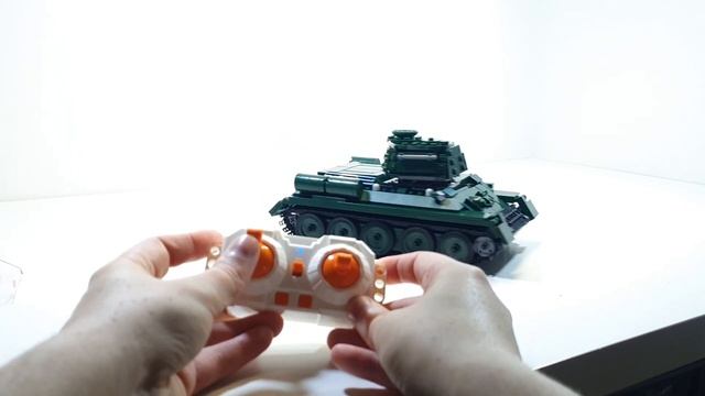 обзор на набор MOULD KING : ТАНК WW2: Т-34 на пульте . аналог LEGO! смотреть онлайн
