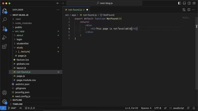 Next JS tutorial in Hindi #14 | 404 page not found in next.js 13.4 смотреть онлайн