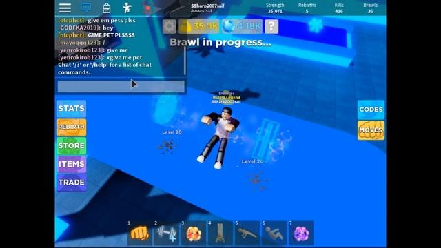 Roblox: Muscle Legends glitch/bug! смотреть онлайн