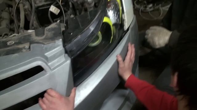 Установка Бампера Шевроле Круз- Тюнинг смотреть онлайн